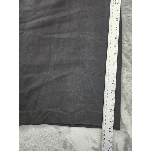 NEW Fashion Bug Moderately Curvy High Rise Straight Leg Pants Size 32WT Black - Picture 10 of 12